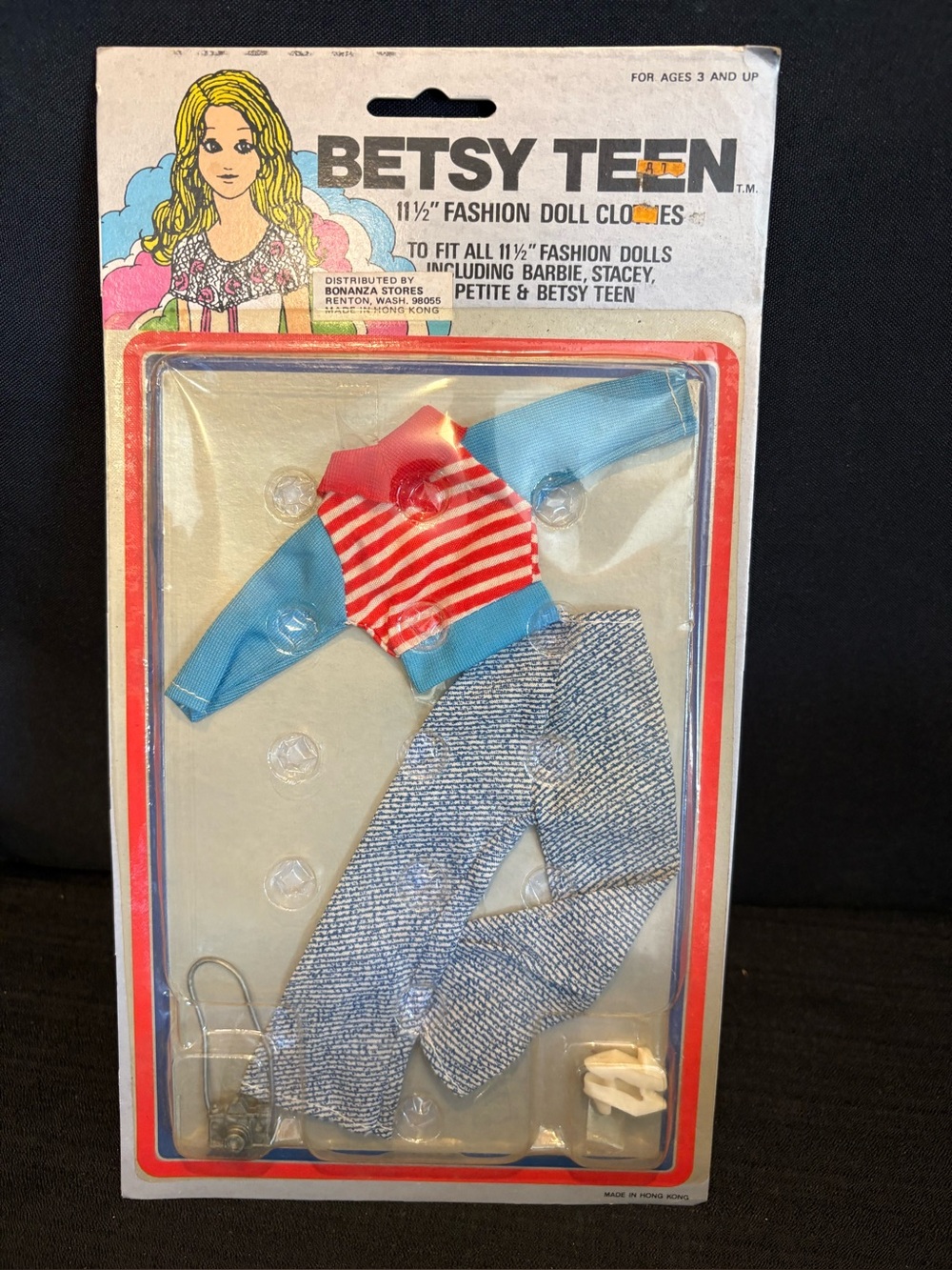 1970s Vintage BETSY TEEN Doll Clothes for Betsy Teen, Barbie, & more